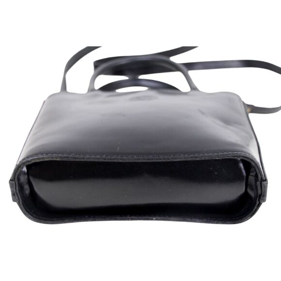 HANDMADE FLORENCE BLACK GENUINE LEATHER SHOULDER BAG XBODY SATCHEL HANDBAG PURSE - Picture 6 of 16